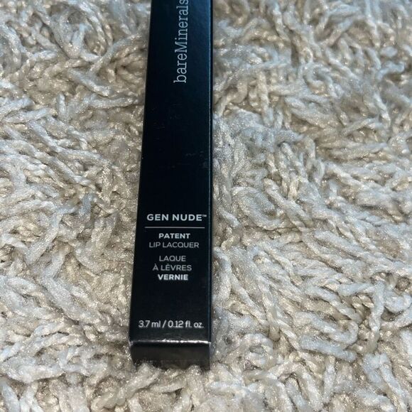 BareMinerals Gen Nude Patent Lip Lacquer DAHLING 0.12 oz New In Box - Picture 3 of 7